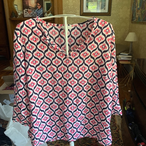 Talbots cotton rayon blouse. Worn twice.‎ - Picture 1 of 4